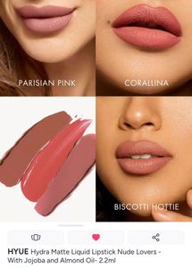 HYUE Hydra Matte Liquid Lipstick Set 3🥳