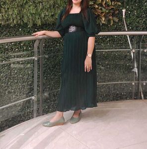 Emerald Green Mini Dress