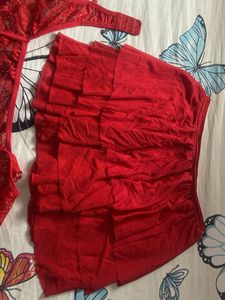 Red Lace Bodysuit
