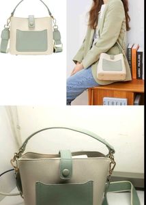 Semir Chic Two-Tone Crossbody Bag