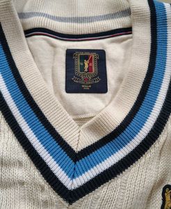 Men's V-Neck Sleeveless Knit Sweater Vest