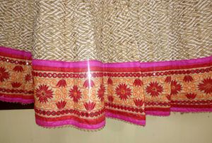 Traditional rose top and skirt set 💕