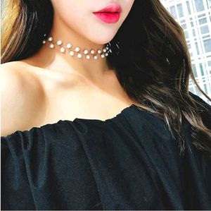 Pearl Vine Choker Necklace
