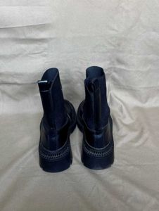 Mango Black Heeled Boots