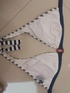 Striped Bikini Top