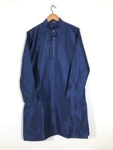 Navy Blue Ethnic Wear Kurta(Men’s)