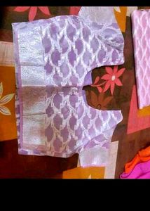 Beautiful Pink Silk Saree