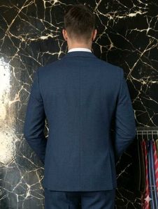Men's Navy Blue Suit