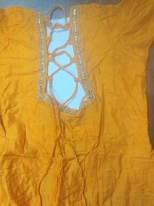 Beautiful Yellow Kurta Set
