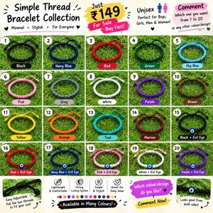 pack of 1 bracelet for all (read description)