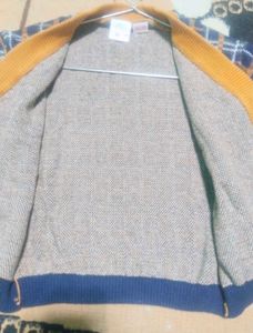 Plaid Button-Up Cardigan
