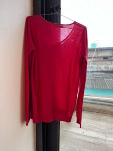 Redish Pink Premium knitted Top