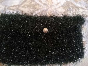 ✨ Handmade Sparkle Clutch Bag