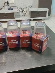 Royal Challenge Glasses (Set of 6