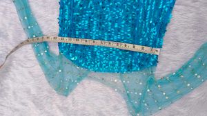 sequined dress
