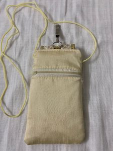 Designer Embellished Clutch/Mobile Pouch
