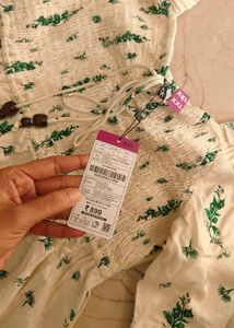 Floral westrn dress👗