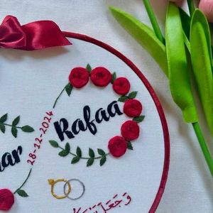 Couple Name Hoop 🌹