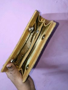 Elegant Beaded Clutch Bag