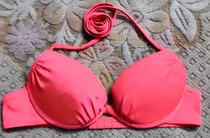 Coral Bikini Top