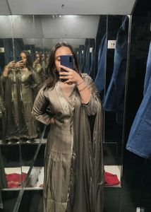 Elegant Sequined Kurta Set