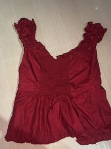 Red Brandy Melville Inspired top