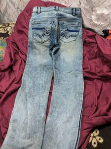 Superdry Light Wash Distressed Jeans