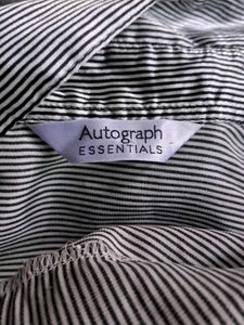 Chic Striped Peplum crop top