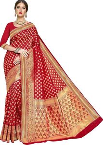 Royal Red Banarasi Silk