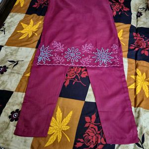 Elegant Embroidered co-ord Set