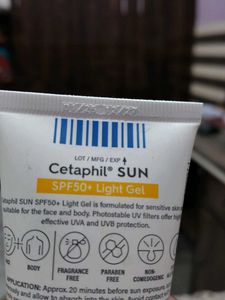 Cetaphil Sun SPF 50 Light Gel