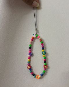 Smiley Colourful Phone Charm