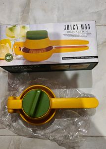 Juicer Dual Action Juicy Max Easy Squeeze Handles