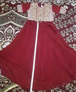 Beautiful ❤️ 4 Piece Marhoon Partywear Lehenga