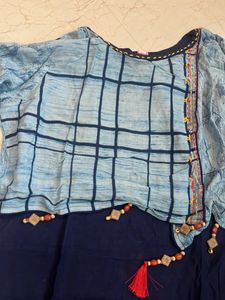 Blue Kurta