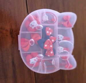Hello Kitty Korean Hair Clips Set for kids