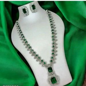 Dark Green trending jewelery Set best gift Beloved