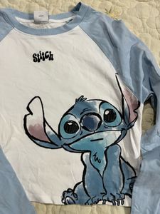 Cute Stitch Long Sleeve Top