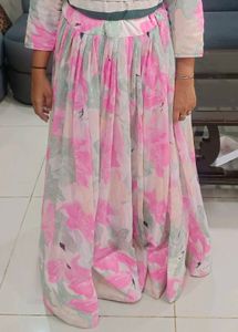Beautiful Floral Print Gown