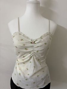 Floral Ruched Cami Top💕