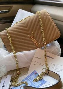YSL JAMIE FLAP BAG QUILTED LEATHER* WD BOX