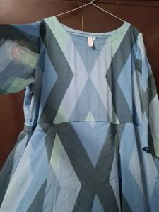 Geometric Print Dress