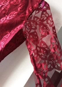 Maroon 1 Piece Dress