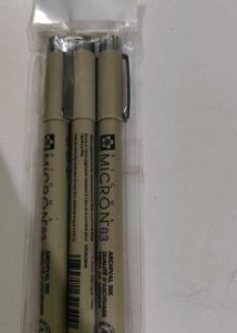 Black Fineliners 0.3mm Pen