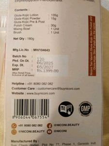 Niconi Tan Vanish Gluta-Kojic Skin Polish Kit