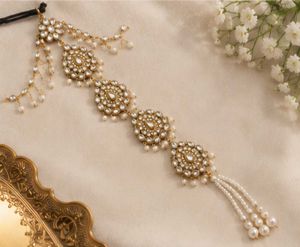 Kundan &amp; Pearl Hair Accessories
