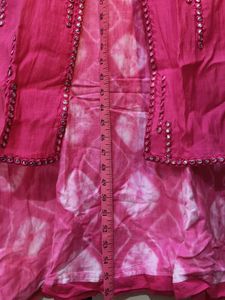 Embellished 2 piece Pink Festive Kurta