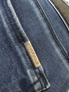 Kraus Vintage Women's Flared Blue Denim Jeans