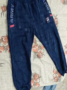 Men's Blue Army Joggers