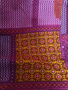 Patchwork Print Maxi Dress